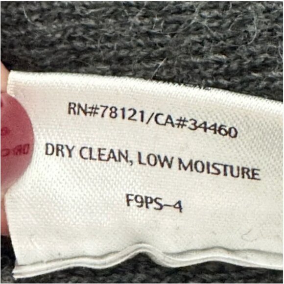 Eileen Fisher Mohair Wool Blend Short Jacket with Pockets Button Front Large - Picture 9 of 11